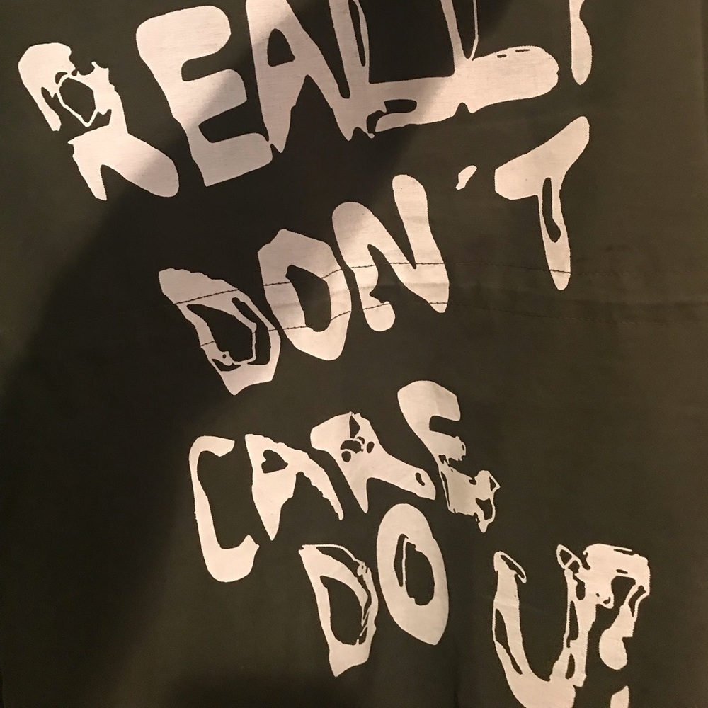 The infamous I really don’t care do you jacket